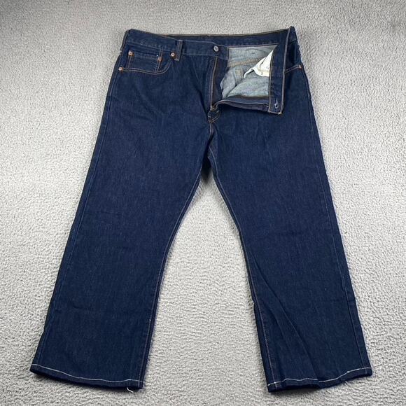 Levi's 517 Boot Cut Jeans Men's 40x30 Measured (40x27) Medium Wash Western - Picture 1 of 10